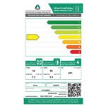 ثلاجة بابين 5 قدم ارو - أبيض