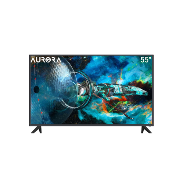 شاشة سمارت 55 بوصة ارورا اندرويد 4K UHD DLED