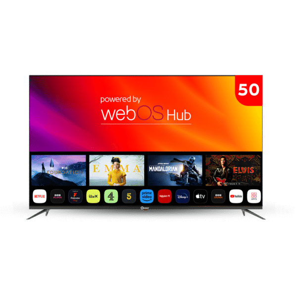 شاشة دانسات 50 بوصة سمارت 4K نظام تشغيل ويب أوس DTD50UWS